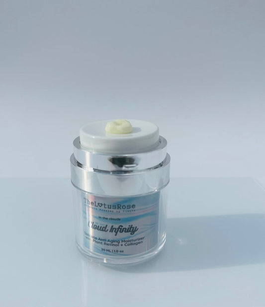 Cloud Infinity- Regenerative + Firming Moisturize with plant Retinol and Collagen ( Refillable airless pump container)