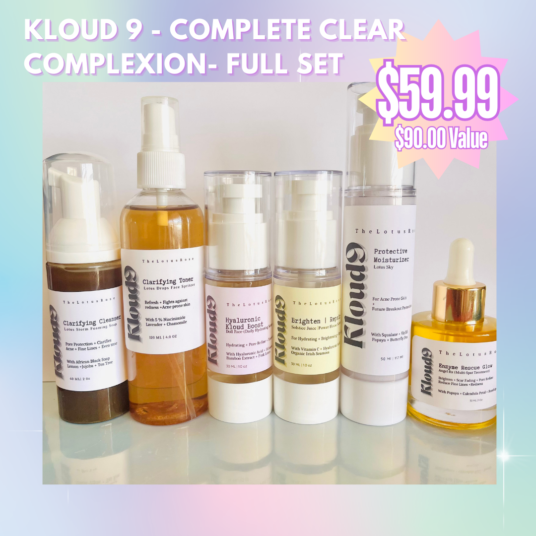 Kloud 9 - 6 Step Clear Complexion Full Set