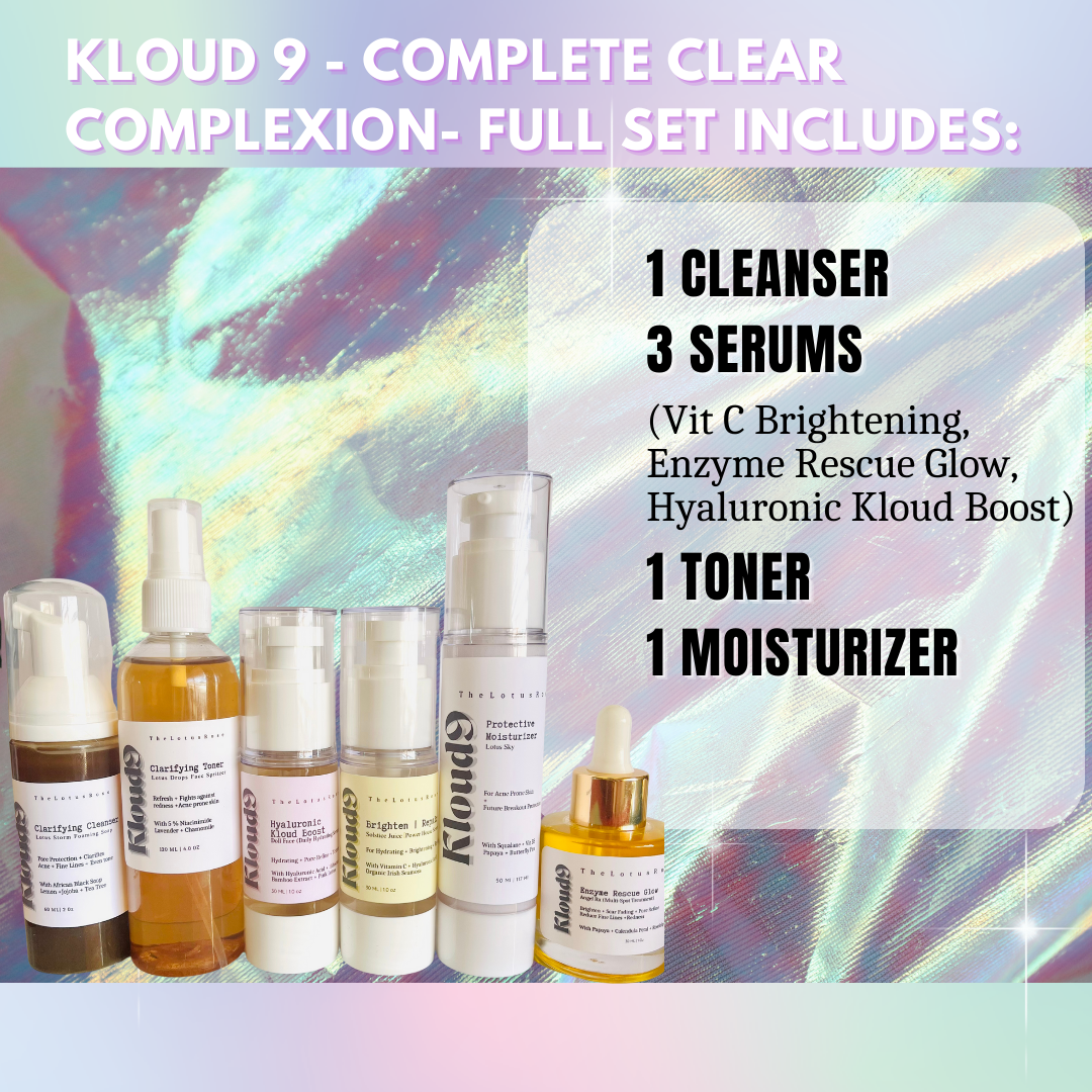 Kloud 9 - 6 Step Clear Complexion Full Set