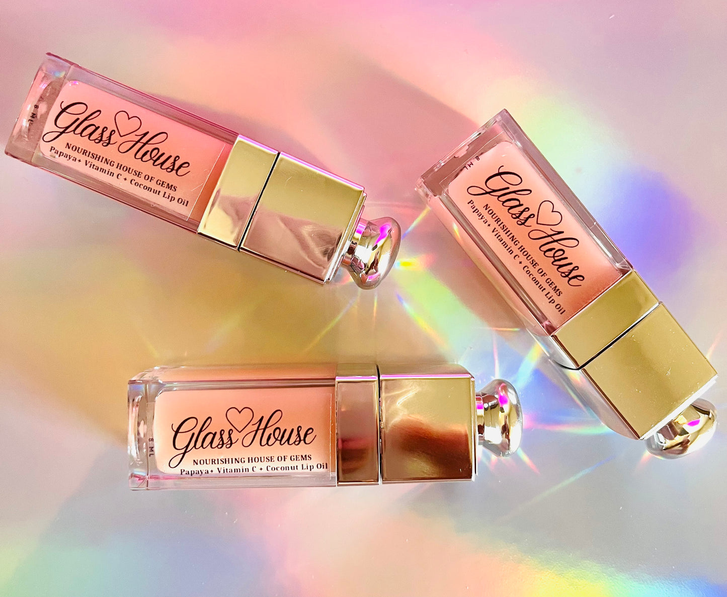 Glass House - House of Gems Vitamin C - Watermelon Lip Oil