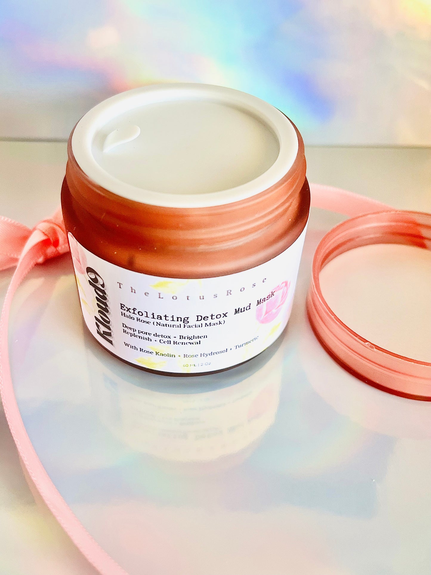 Halo Rose- Exfoliating Rose Mud Mask