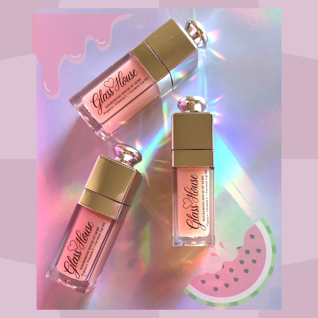 Glass House - House of Gems Vitamin C - Watermelon Lip Oil