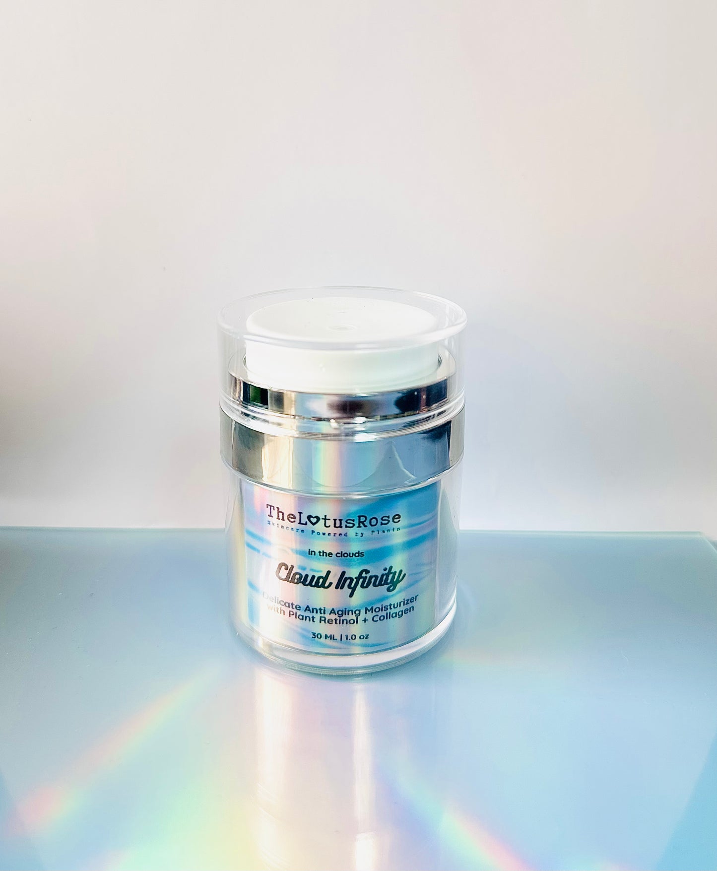 Cloud Infinity- Regenerative + Firming Moisturize with plant Retinol and Collagen ( Refillable airless pump container)