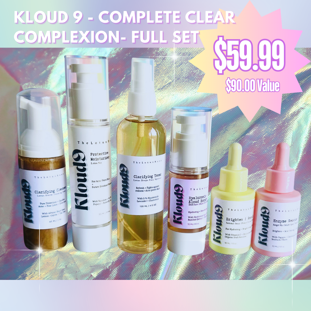 Kloud 9 - 6 Step Clear Complexion Full Set