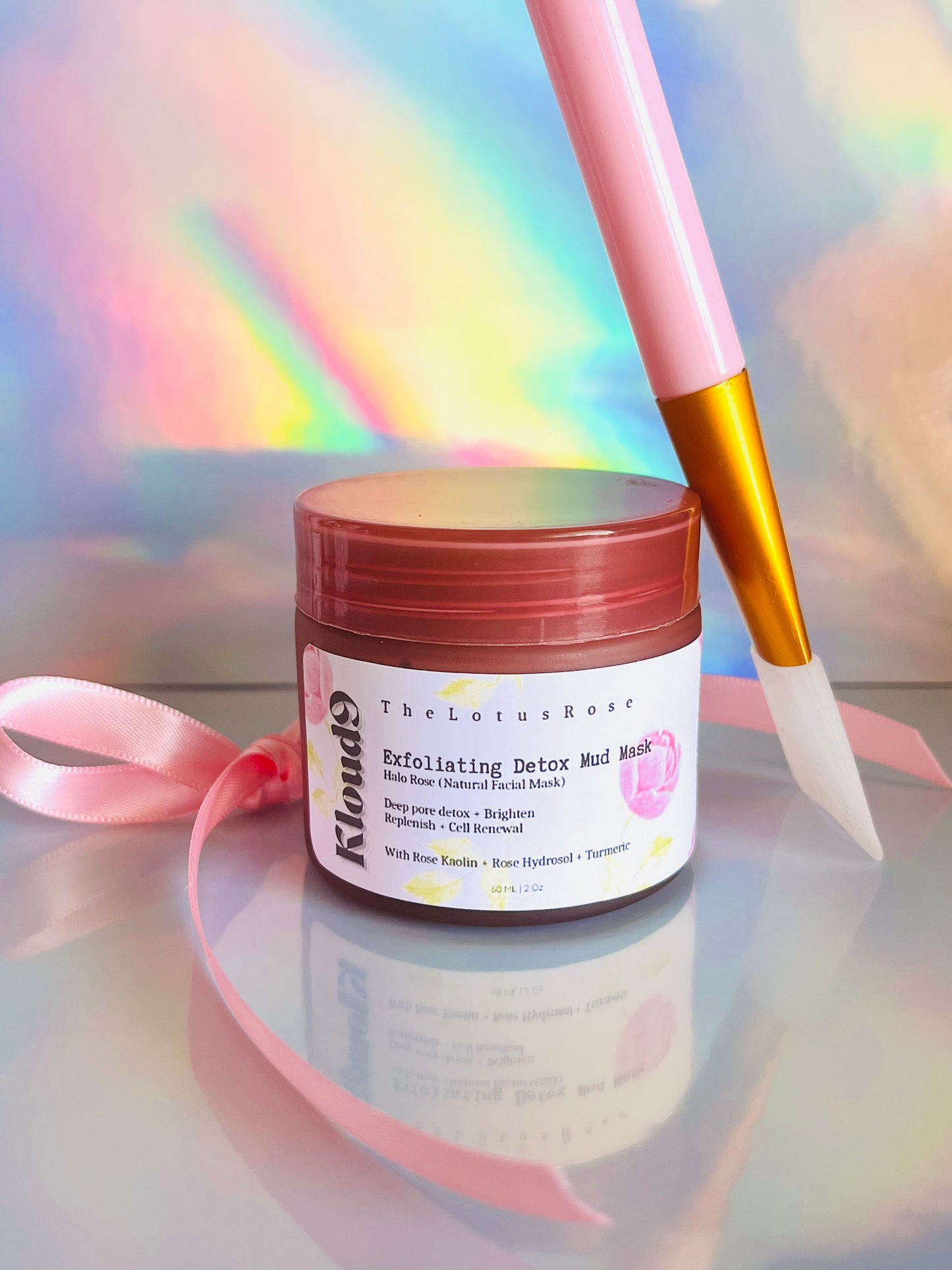 Halo Rose- Exfoliating Rose Mud Mask