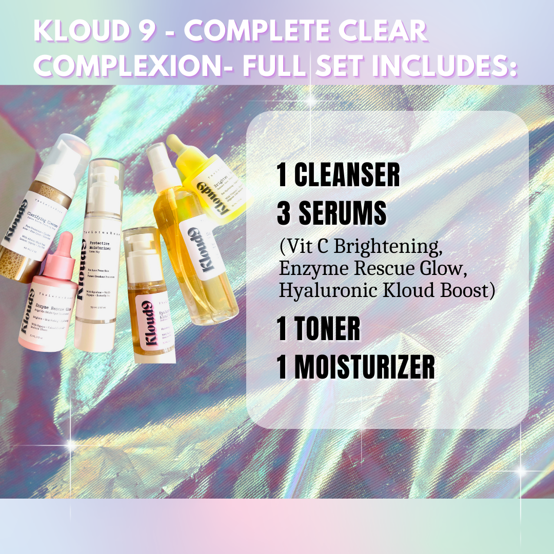 Kloud 9 - 6 Step Clear Complexion Full Set