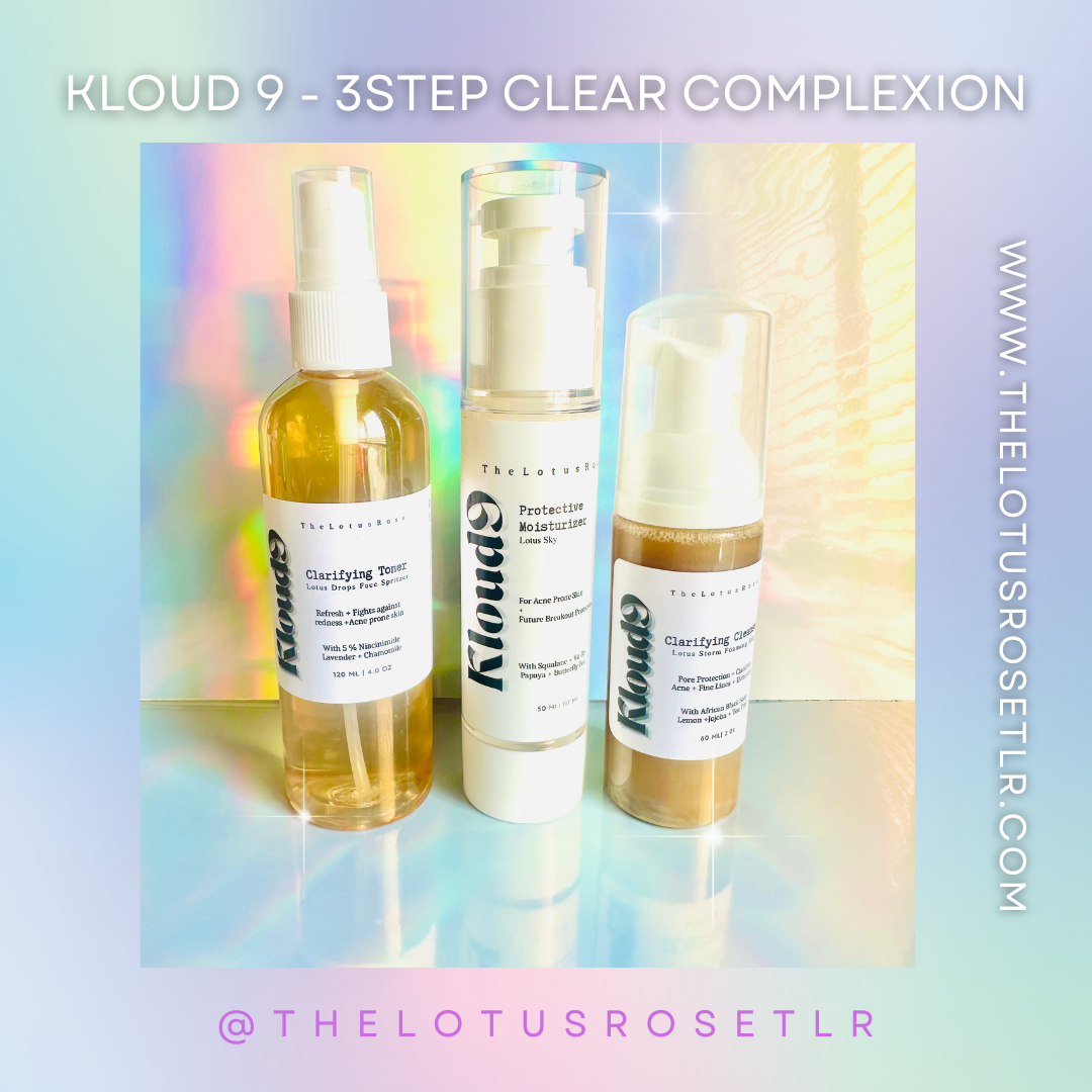 Kloud 9- 3 Step Clear Complexion Skin Set